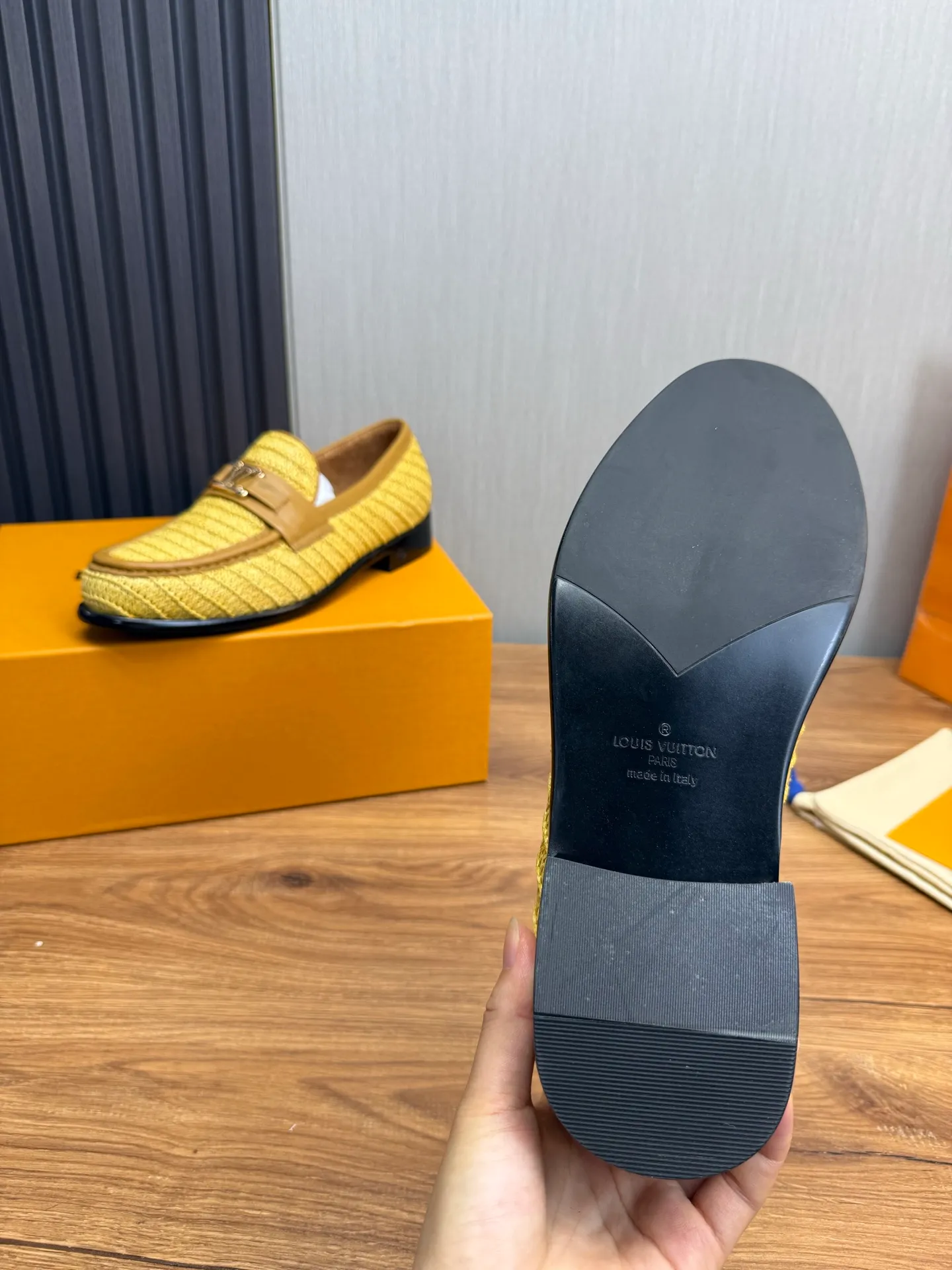 Factory 680💰 LV. Men's business casual leather shoes, all made of imported original brand leather, just to create a more comfortable wearing experience, original non-slip and wear-resistant outsole ✔️16-45 (38.45 non-returnable)